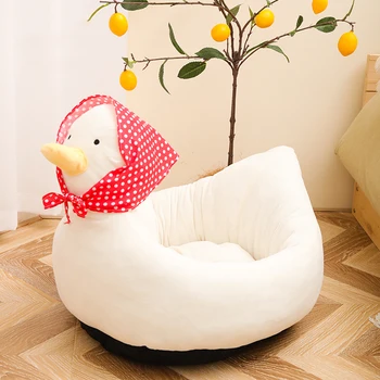 Pet Cat Dog Bed House for Cats Indoor Warm Kitten Kennel Small Dog Nest Collapsible Cats Cave Cute Sleeping Mats Winter Products 6