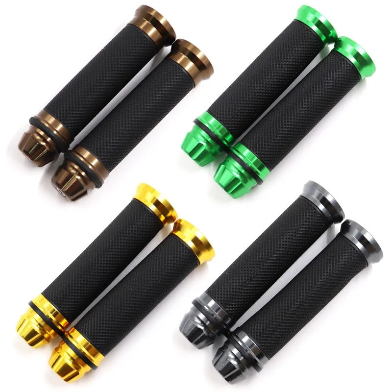 

Universal 7/8'' 22MM CNC Motorcycle handle grips racing handlebar grip for KTM Honda kawasaki Yamaha Suzuki Ducati Hyosung BMW