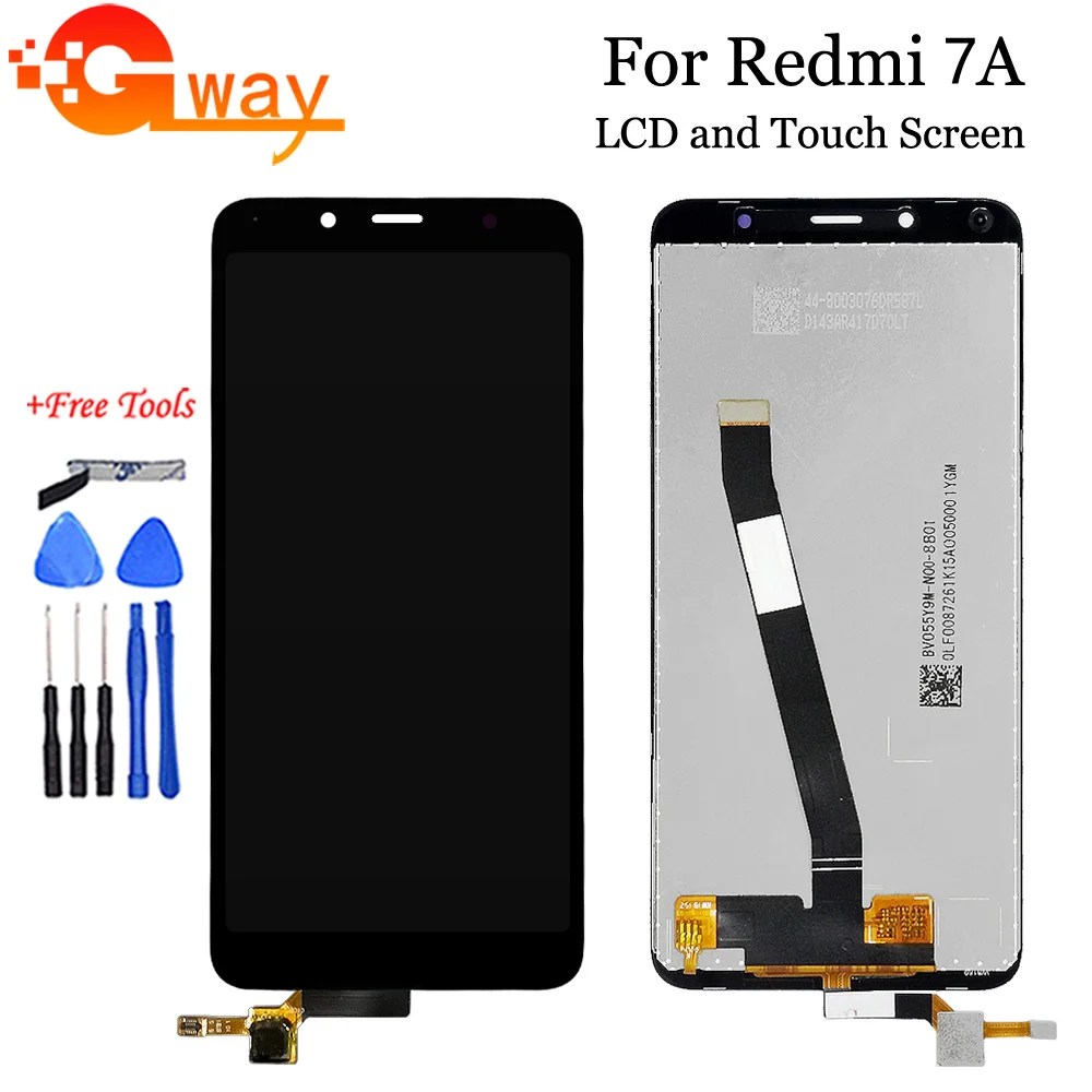 Протестированный 5,4" для Xiaomi Redmi 7A ЖК-дисплей+ сенсорный экран дигитайзер сенсорная сборка+ Инструменты