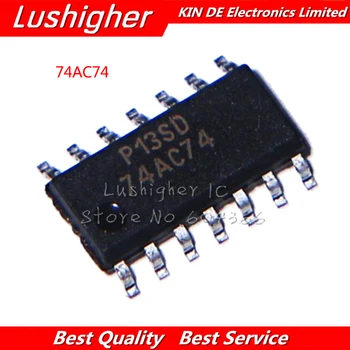 

10pcs 74AC74SC SOP-14 74AC74 74AC74SCX SOP