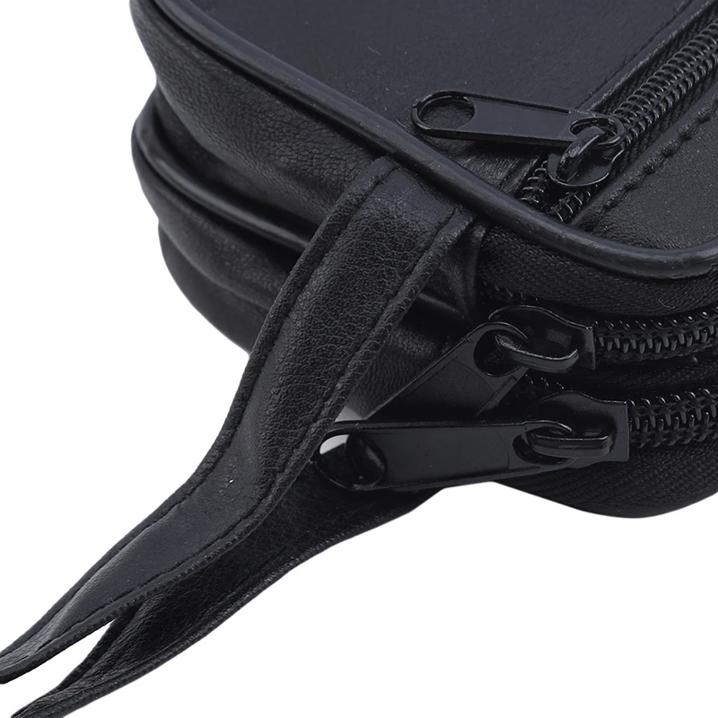 Модный винтажный кожаный мужской кошелек для монет из искусственной кожи на молнии, кошелек для монет, Ретро кошелек для ключей, маленькая сумка для денег