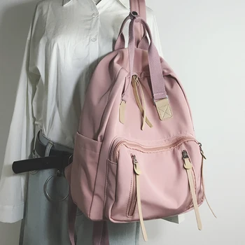 

Fashion Classic Backpack Women's Canvas Handbag Simple Travel Backpack