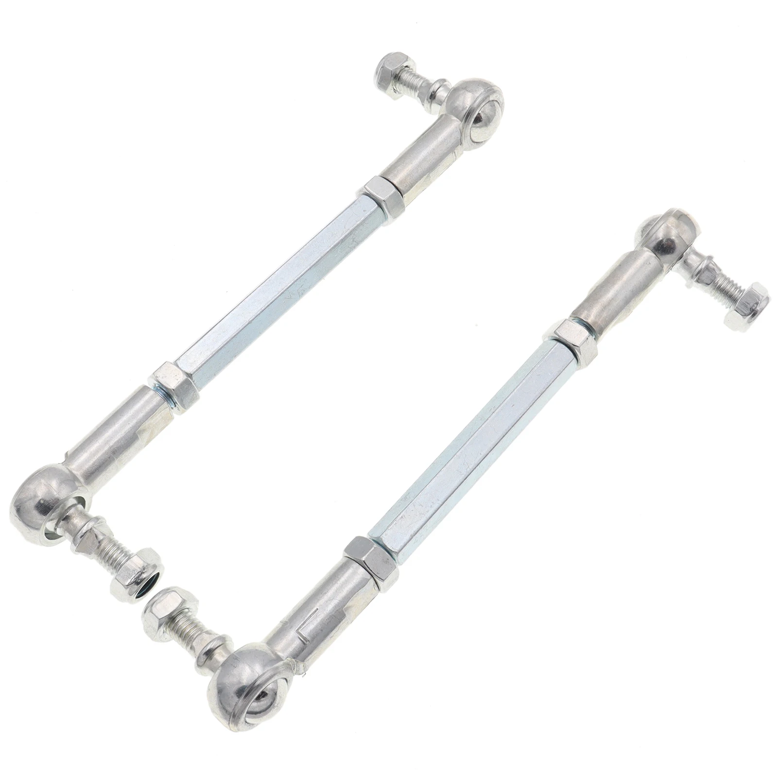 Atv ball joint kit 1 Pair 90 100 105 115 125 130 145 155 165mm M8 Ball Joint Steering Bar Bolt Tie Rod Kits 49cc Mini Chinese ATV Quad Bike