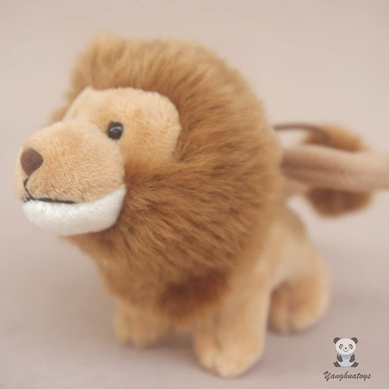 Cute Little Lion Soft Plush Toy Pendant Angel Lion Doll Kiwaii African  Lions Popular Science Gift Toys Store - Stuffed & Plush Animals - AliExpress