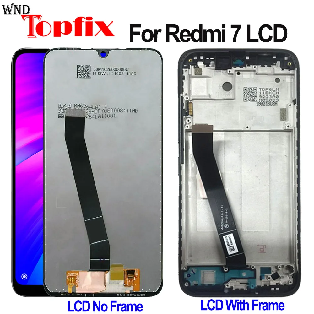 Tanie 6.26 "LCD dla Xiaomi Redmi 7 wyświetlacz LCD ekran dotykowy sklep