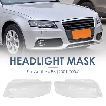 

1pc Left/Right Durable headlight mask without Bulb front Cars Accessories for Audi A4 B6 2001-2004 8E0941029C 8E0941030C