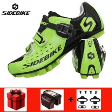 SIDEBIKE/Обувь для велоспорта sapatilha ciclismo mtb, обувь для горного велосипеда с самоблокирующимся замком, обувь для велосипеда, профессиональные мужские кроссовки