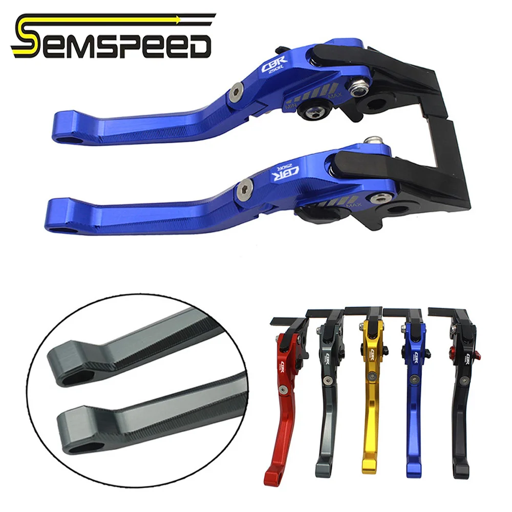 SEMSPEED Мотоцикл 3D ромбовидный складной тормоз сцепления рычаги ручки для Honda CBR250R CBR