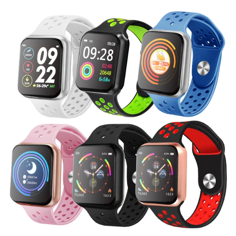 

F9 Sport Smartwatch IP67 Waterproof Full Touch Screen Heart rate Minitor Smart Watch for Apple Android Watch PK w34 iwo 8 iwo9
