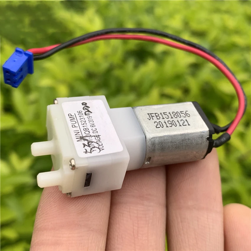 030 Mini Air Pump Low Noise Diaphragm 5V 6V Double Hole Pumping Inflation Oxygen 1.1 L/min 80Kpa for Massager | Обустройство дома