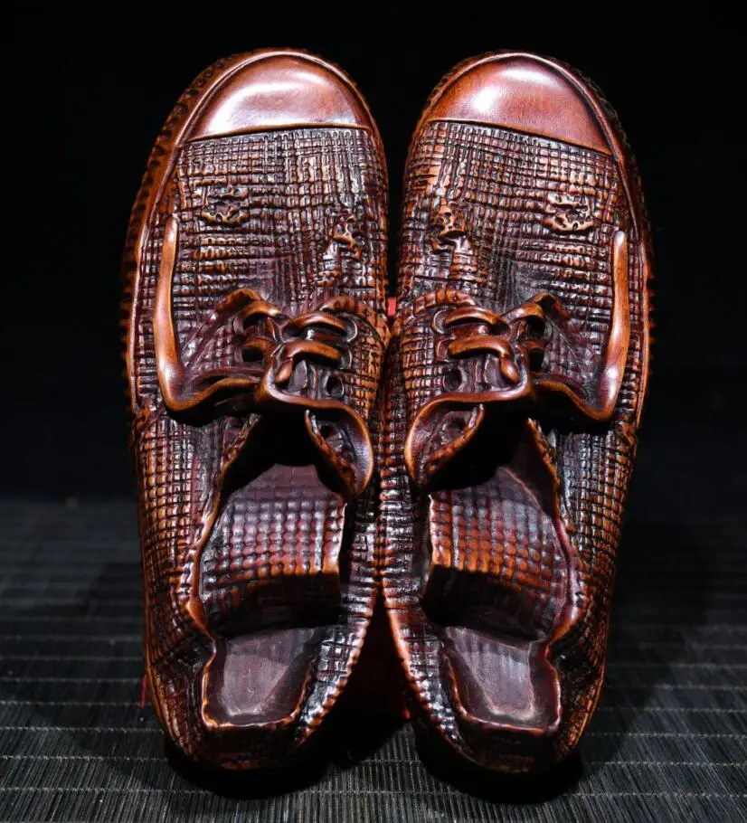 

Archaize seiko резная вручную обувь из бокса поделки Статуя Пара