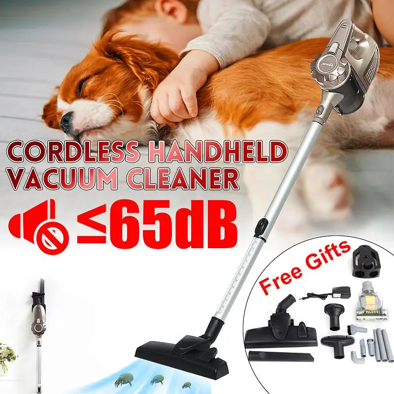 

Portable 2 In 1 Handheld Cordless Vacuum Cleaner Portable Wireless Cyclone Filter Carpet-Sweep Dust Collector With removing mite