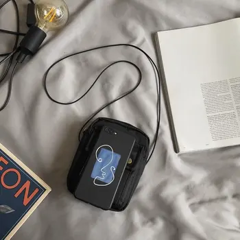 

Mini Volumn Shoulder Bags Oxford Party Soft Phone Mini Purse Zipper Street Purses and Handbags High Crossbody Messenger Clutch