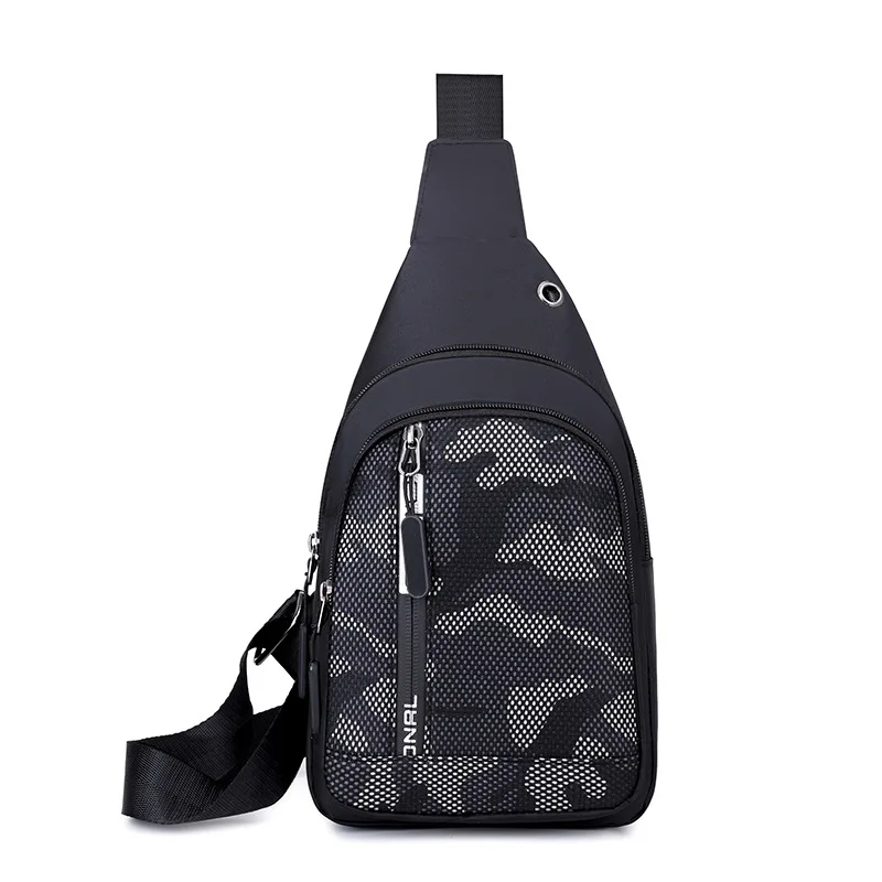 

2019 Winter New Style Fashion Printed Casual Chest Pack Anti-Spillage Oxford Cloth Shoulder Bag Multi-functional Shoulder Bag