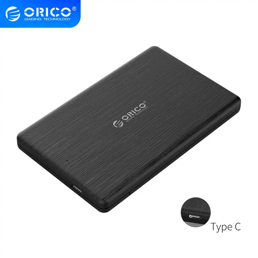 ORICO 2578C3 2 5 дюймов Тип C SSD корпус USB3.1 футляр для внешнего жесткого диска высокого