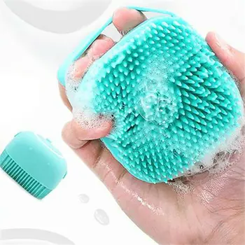 

Fast Shipping Grooming Massage Soft Bath Shedding Pet bath brush cat dog dog cleaning beauty massage brush Hair Comb Silicone