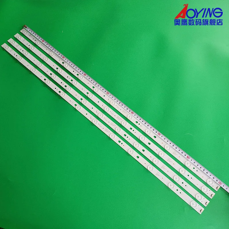 New 4 PCS 12LED 808mm LED backlight strip for LE40B3000 LED40ME1000 LED40D12-ZC14-04 A B LED40D12-03(B) | Освещение