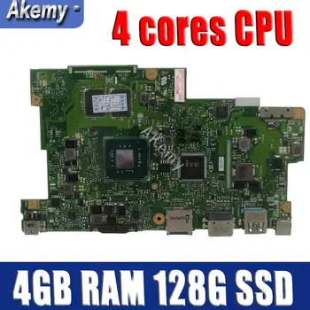 

with 4G RAM + 128G SSD 4 cores CPU Laptop Motherboard For ASUS E203M E203MA Notebook mainboard test OK