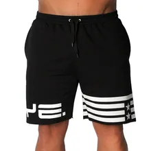 Модные высококачественные летние мужские шорты для бега, повседневные тонкие шорты-шаровары для фитнеса и бега