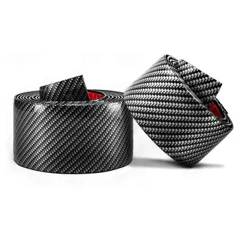 

Car Door Threshold Anti-stepping Strip Car Modified Pedal Decoration Strip Carbon Fiber Pattern Car Decoration Strip