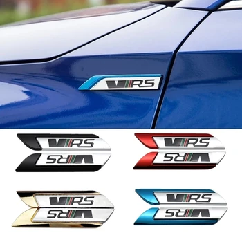 

For Skoda 2 a7 tour RS Octavia Fabia 1 Rapid Kodiaq Yeti Karoq Superb Car Side Fender Rear Sticker Emblem Exterior Decoration