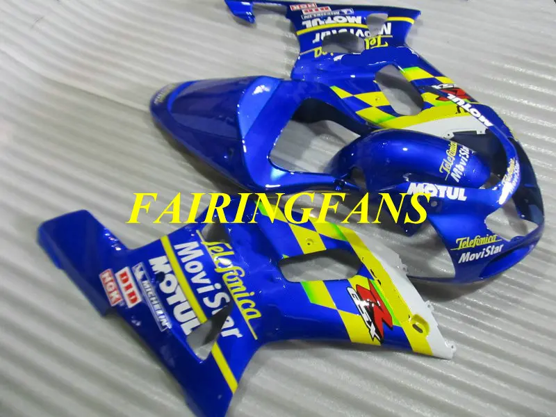 Мотоцикл инжекторный тюнинг-пакет для GSXR600 750 K1 01 02 03 GSXR 600 GSXR750 2001 2002 2003 Обтекатели Кузов+ подарки SH72