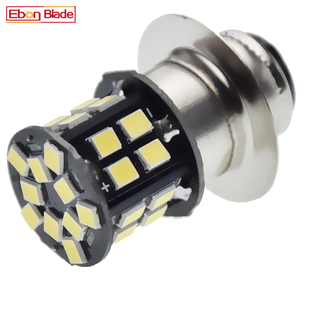 1 шт. P15D H6W мотоцикл светодиодный головной светильник 4 2 W белый PX15D Soocter мопед Туман
