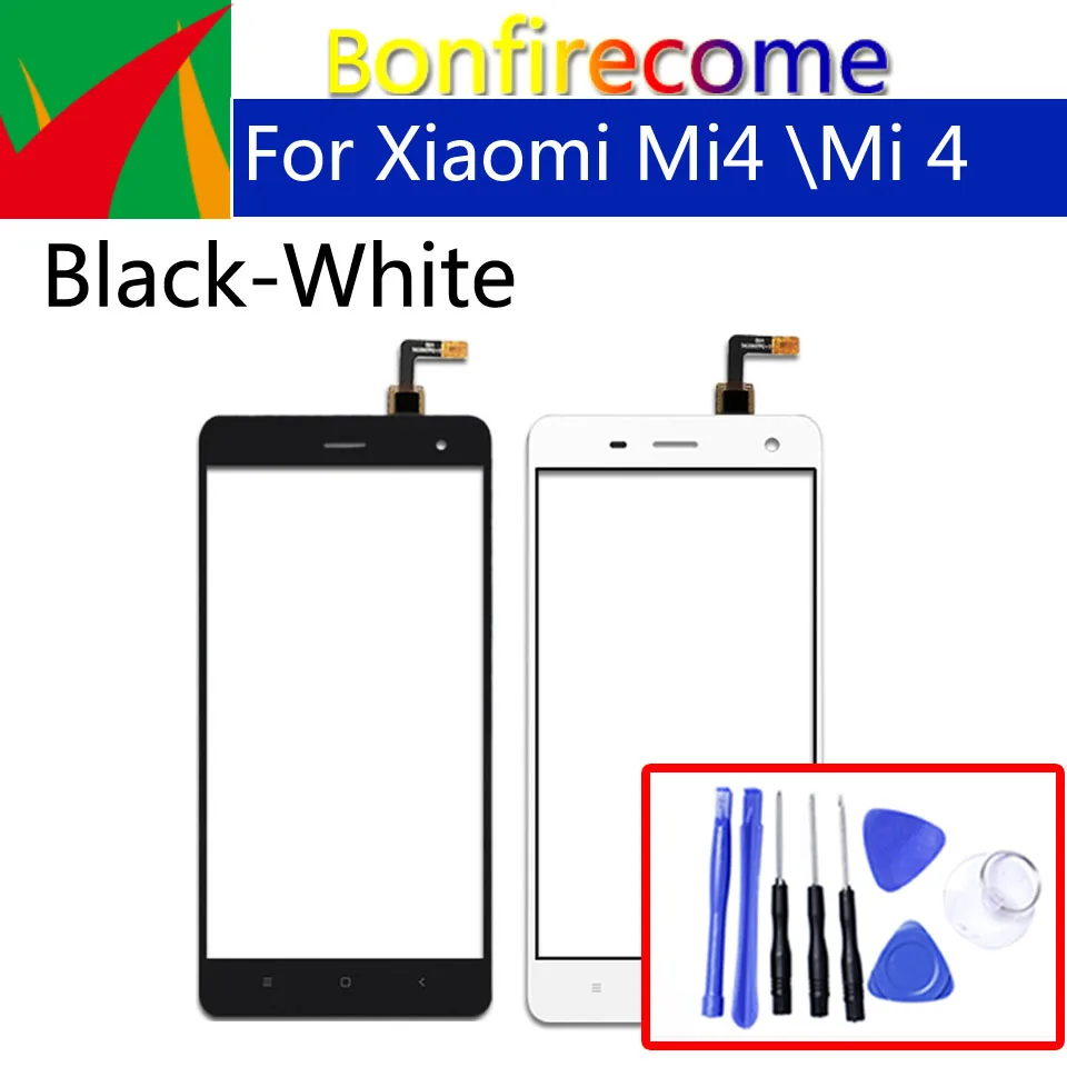 

5.0" TouchScreen For Xiaomi Mi4 Mi 4 M4 Touch Screen Panel Sensor LCD Display Glass Lens Panel Digitizer Replacement Parts