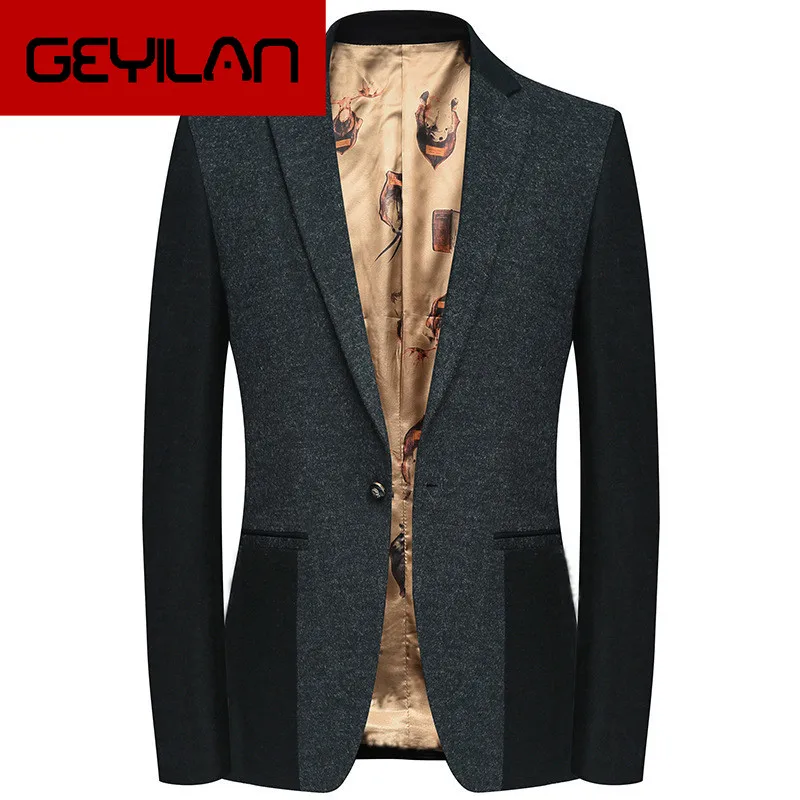 

Men's Suit Blazers current popular new men's wool suits Slim gentleman men's business casual jacket Blazers
