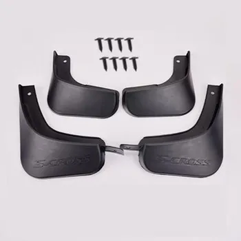 

Plastic Mud Flaps Splash Guards Cover Car mudguards Fenders Splasher Mudflap For Suzuki Sx4 S-Cross 2014 2015 2016 2017
