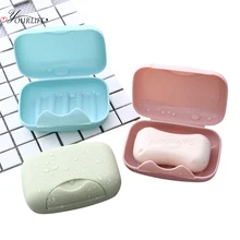 OYOURLIFE Творческий Портативный Водонепроницаемый мыльница с крышкой для отдыха на открытом воздухе, защита от пыли мыльница мыло мыльница, аксессуары для ванной комнаты