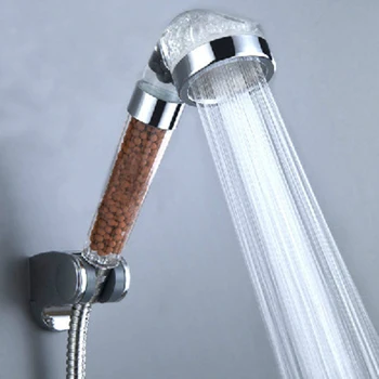 

3pcs/set Detachable and Washable Negative Ion SPA Shower Head Sprayer Water Therapy Water Saving Rianfall Shower Head