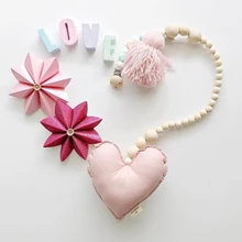 Baby Rattles INS Nordic Ornament Crib Mobile Bed Hanging Rattles Toys Pendant Decoration Photography Props Newborn Baby Products
