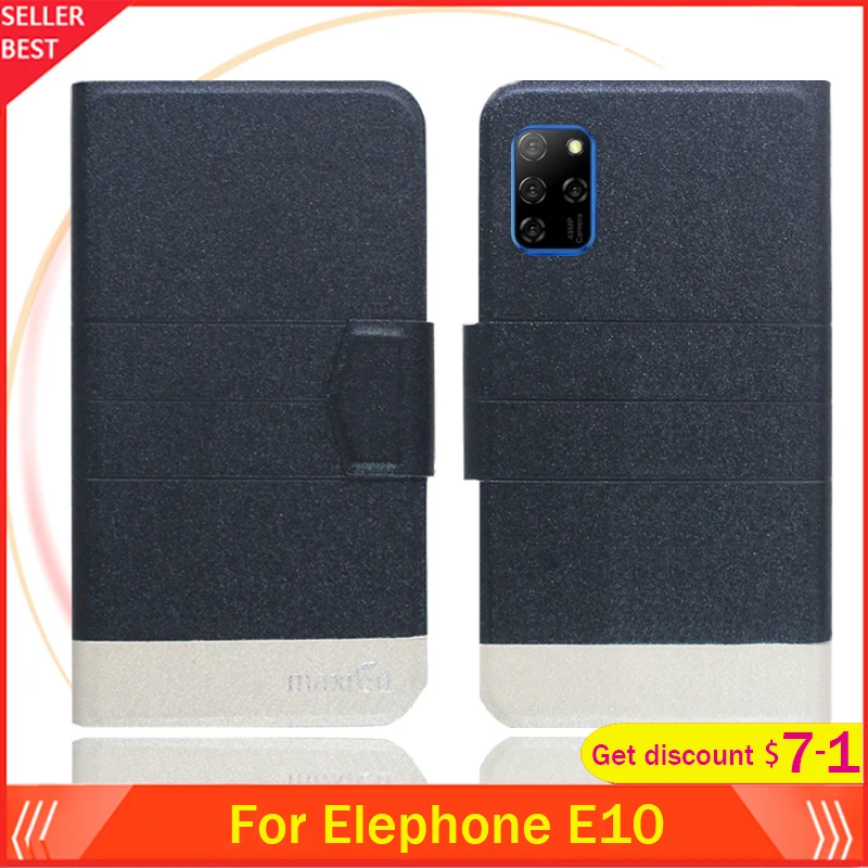 5 цветов лидер продаж! Чехол Elephone E10 с откидной крышкой 6 дюйма Эксклюзивный