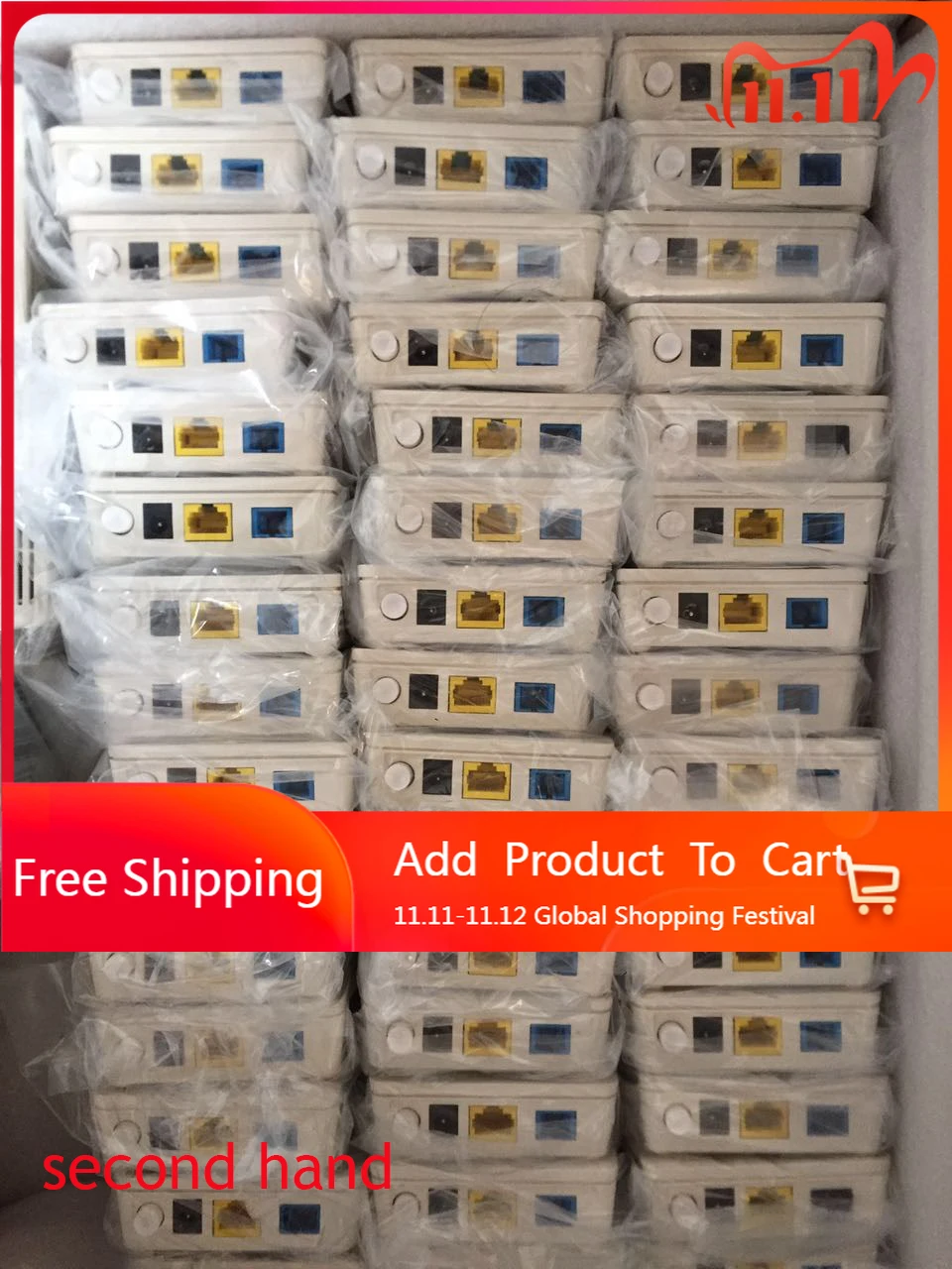 Onu Gpon Epon Ont FTTH Fiberhome Modem Second Hand hg8310m hg8010H Hg8010c Hg8120c 1GE XPON Hybrid Free Shipping 10PCS