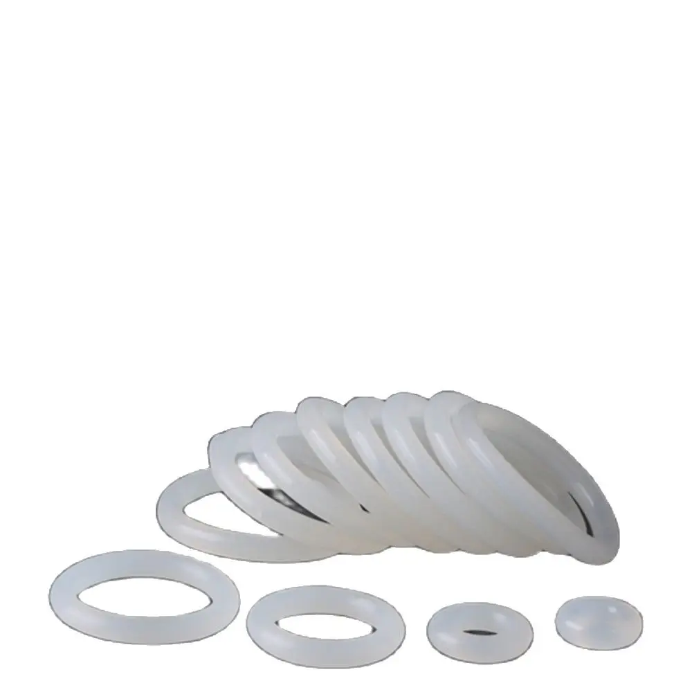 1mm 2mm 3mm wire diameter High temperature resistant white O type coil