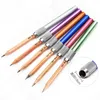 Lengthening Rod Pencil Extender Connector Drawing Sleeve Metal Aluminum 6 Colour Loose ► Photo 2/6