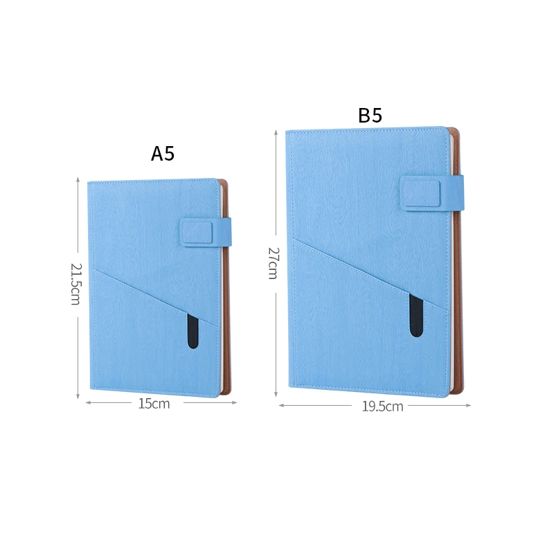 RuiZe multifunction A5 leather notebook planner big B5 note book agenda hardcover creative notepad stationery office supplies