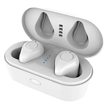 

Music Sports Painless Mini Wireless Charging Box In Ear Bluetooth Earphone Battery Powered Stereo Accessories Automatic Pairing