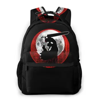 

Black Swordsman Armor New Pattern knapsack Berserk Teens Books Backpack