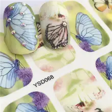 LCJ смешанный дизайн красивая девушка серия полное покрытие переводные наклейки для ногтей Красота Ногти украшения маникюрные инструменты