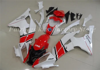 

New ABS Motorcycle Fairing Kits Fit For Yamaha YZF R6 2008 2009 2010 2011 2012 2013 2014 2015 2016 Custom Cool White Red