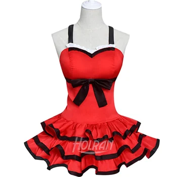 

Japan Game Fate/EXTRA Cosplay Costume Cos Nero Party Clothes Red Saber Dress Halloween Carnival Role Play Costume
