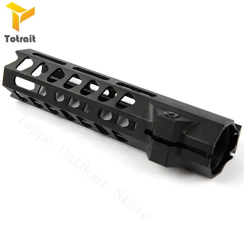 TOtrait Тактический 7/10/12/13,5/15 дюймов Keymod Handguard Карабин Float Quad Rail Пикатинни рот серия AR