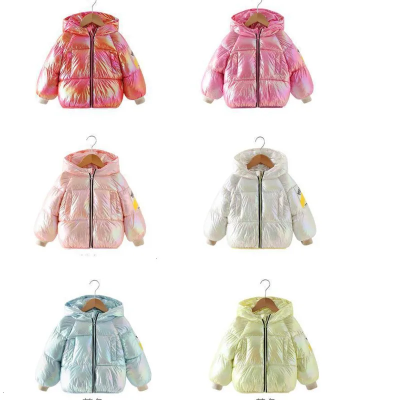 Зимняя куртка; Детские плотные теплые парки; цветные пальто с капюшоном; зимний комбинезон для маленьких мальчиков и девочек; верхняя одежда; ветровка; детские пуховики
