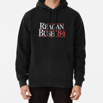 

Vintage Reagan Bush 1984 Hoodie Reagan Bush Republican Politics George Bush Ronald Reagan 1984 80s Vintage Retro