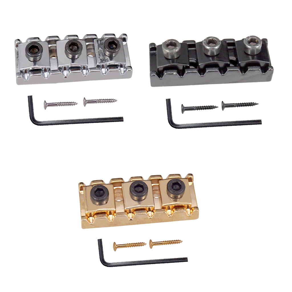 6 String Electric Guitar Locking Nut String Nut for Tremolo Bridge 43mm