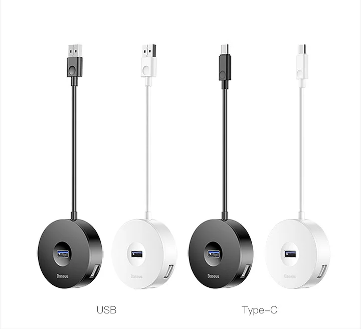 Usb-хаб USB 3,0 концентратор 2,0 Мульти USB разветвитель адаптер 4 Порты Скорость мини несколько 3 хаб usb3.0 хаб порт USB-концентратор Эспандер для ПК