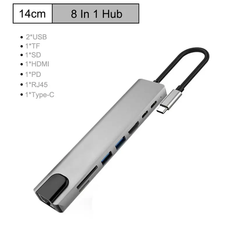 Usb-хаб C концентратор для Мульти USB 3,0 HDMI адаптер док-станция для MacBook Pro Аксессуары USB-C type C 3,1 разветвитель 3 порта USB C концентратор