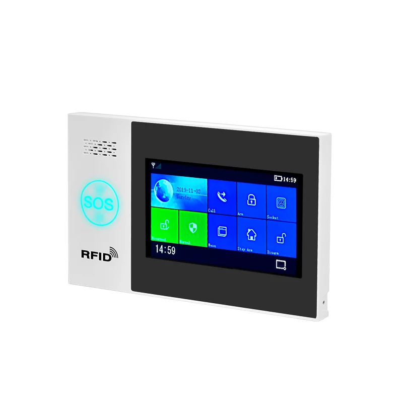 Беспроводная сигнализация W4B с ЖК клавиатурой Wi Fi GSM|Комплекты для сигнализации| |
